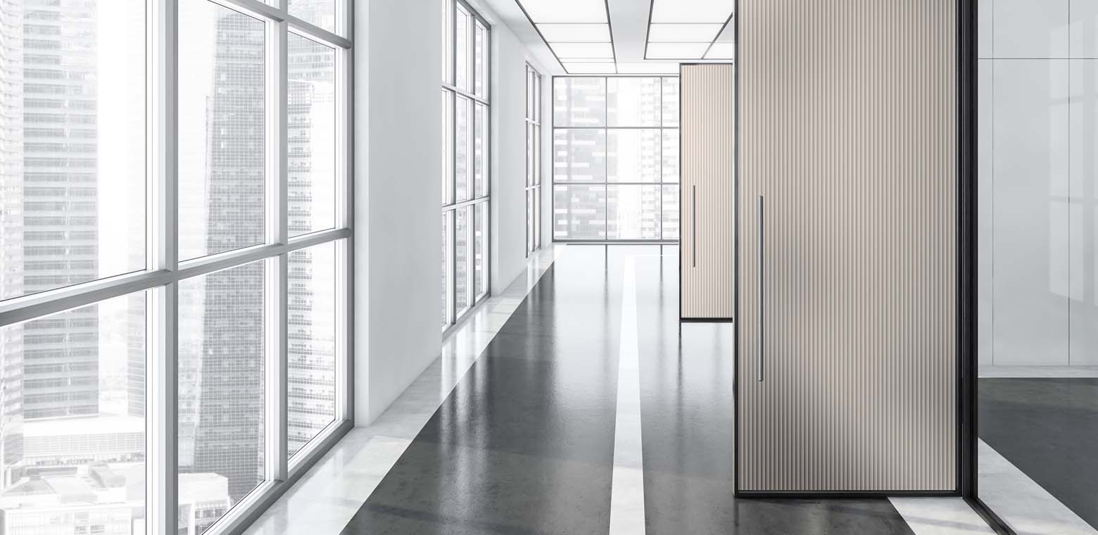 Fluid spaces modulated by colour. And by Madras® glass. news-fluido-colorato-img-6-seppia-1560x560px.jpg