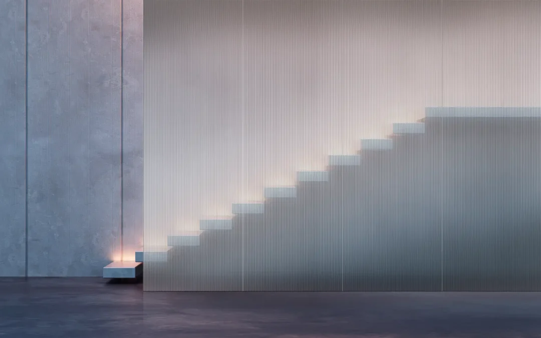 TRIX, THE LIGHT-CHANNELLED SATIN-FINISH GLASS.